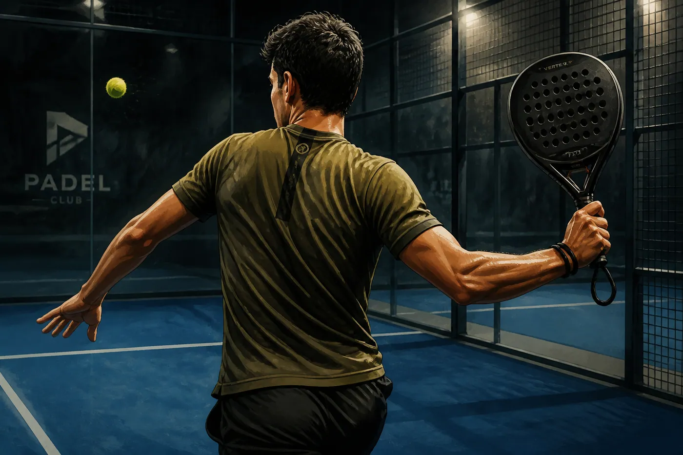 Padel centre — four artificial courts